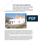 Arquitectura Bioclimática