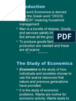 Nature and Scope of Economics