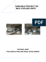 Model Scheme On Bulk Milk Cooling Centers