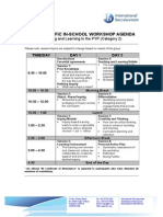 Workshop Agenda 2 Days