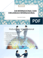 Hubungan Internasional Dan Organisasi Internasional: Presentasi PKN Bab 4