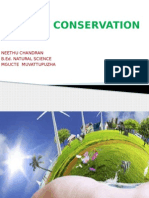 Energy Conservation: Neethu Chandran B.Ed. Natural Science Mgucte Muvattupuzha
