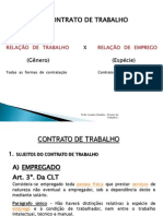 Profa. Susane - Relação de Emprego e Tipos de Trabalhadores 09.09.2015