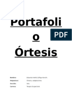 Portafolio Órtesis