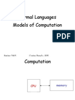 Formal Languages Models of Computation: Spring 2005 Costas Busch - RPI