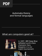 Automata Theory and Formal Languages