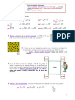 ft14 Raiz Quadrada e C3a1reas Valores Exatos e Aproximados PDF