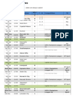 ChelseaFC Fixtures 2015 16