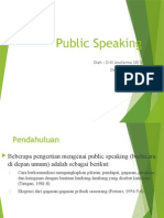 Presentasi Public Speaking Kelompok 3