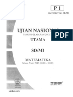 Matematika Sd Sd Mi 2013