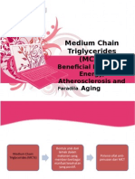 Medium Chain Triglycerides PPT Edit