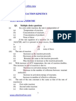 11 Chapter Reaction Kinetics Text Book Exercise