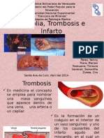 Trombosis, Embolia e Infarto