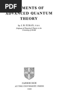 Elements of Advanced Quantum Theory, Cambridge University Press (1969) .