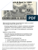 Group 4 Crown Cork & Seal in 1989