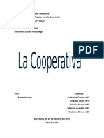 Trabajo de Cooperativa