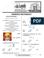 Números racionales: conceptos básicos