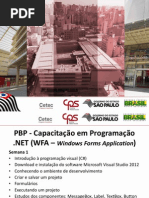 Aula 1 - C Sharp WFA