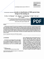 Walczak - Artificial Neural Networks in Classification of NIR Spectral Data