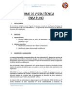 Informe de Visita Técnica Emsa Puno