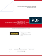 Carretero Pasin 2009 Michel Maffesoli Nomadas. Revista Critica de Ciencias Sociales y Juridicas 21 1