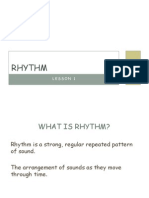 RHYTHM Powerpoint