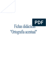 Ficha Didactica Ortografia Acental 5to