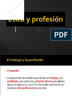 Etica y Profesion