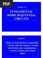 Fundamental Mode Sequential Circuits