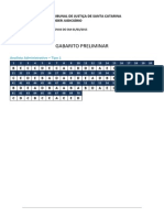 TJSC FGV 2015 Analista de Sistemas Gabarito_preliminar