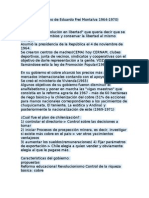 Resumen Gobierno de Eduardo Frei Montalva 1964