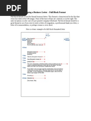 Business Letters