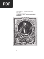 O Lugar de D. João v Na História Da Música Portuguesa