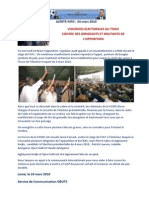 Violences Electorales au Togo