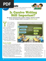 Storyworks 100114 Debate Cursive Article