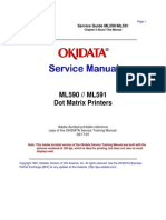 Okidata - ML590, ML591 Series Service Manual