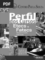 Perfil de Cursos Etecs Fatecs 2014