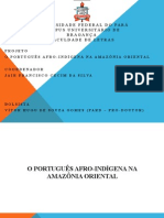 O Português afro-indígena na Amazônia oriental