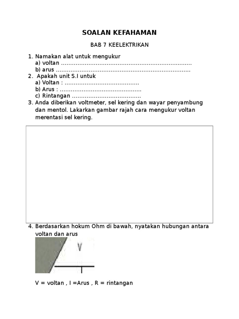 Latihan Bab 7 Sains Tingkatan 2 Pdf