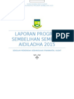 Laporan Penyembelihan 2015