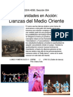 Curso teórico y práctico de Danzas Del Medio Oriente