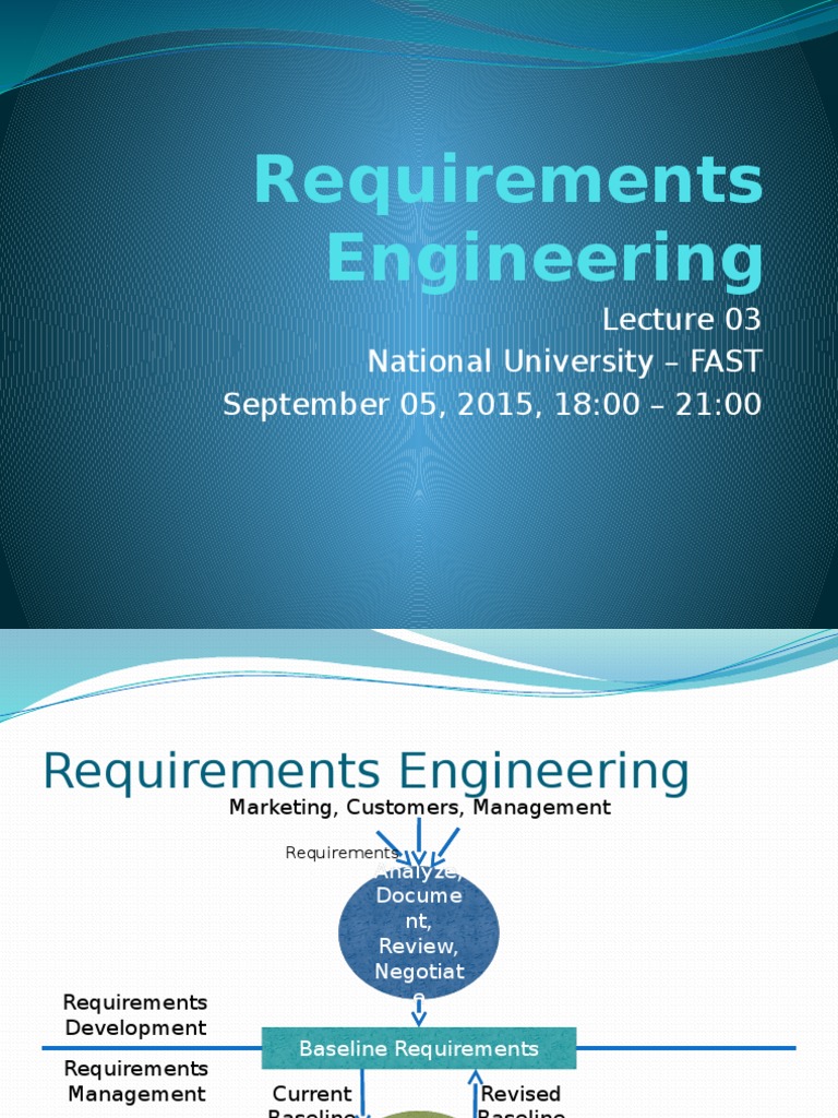 RE Lecture 03 | PDF | Specification (Technical Standard) | System
