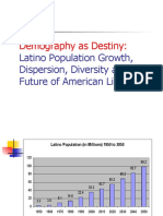 Demography As Destiny:: Latino Population Growth, Dispersion, Diversity and The Future of American Life