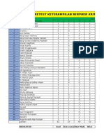 Pretest Keterampilan Berpikir Kritis Kelompok Kontrol: Indikator Soal Rata-Rata Skor Mak Nilai