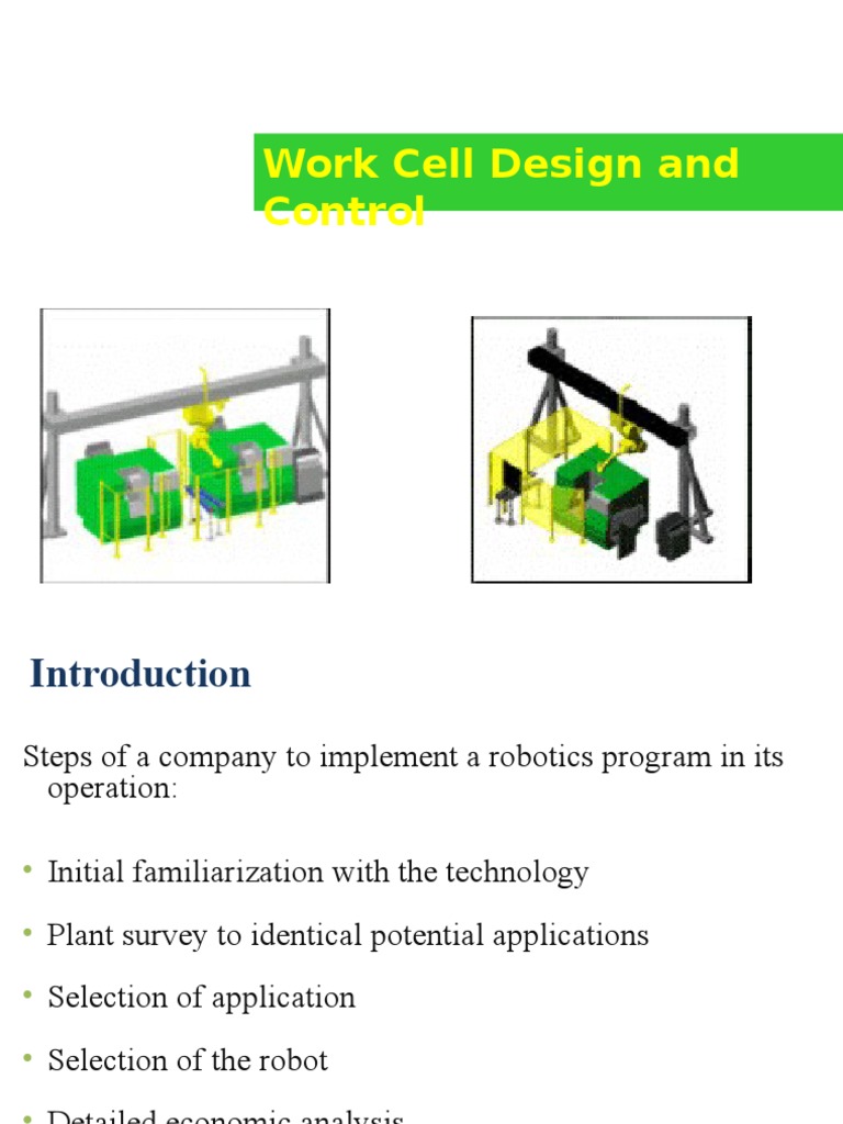Robotics Work Cell Design Guide | PDF