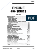 Mitsubishi 4G9 Series Engine