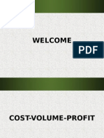 Cost Volume Profit