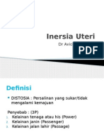 Inersia Uteri