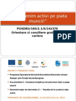 Proiect Sa Devenim Activi Pe Piata Muncii