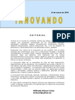 INNOVANDO Nº 58 de 24 de marzo 2010